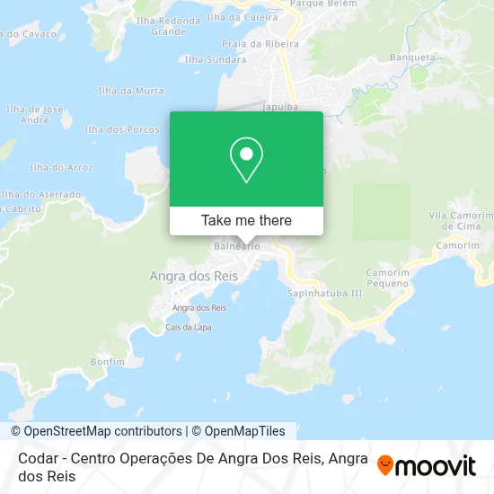 Codar - Centro Operações De Angra Dos Reis map