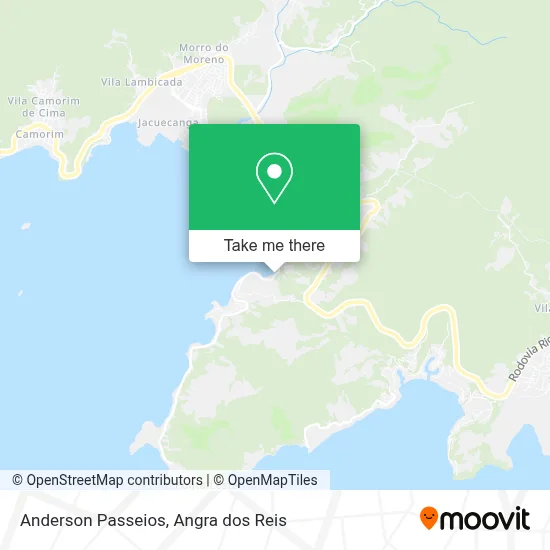 Anderson Passeios map