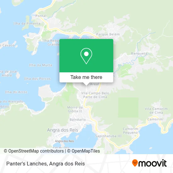 Panter's Lanches map