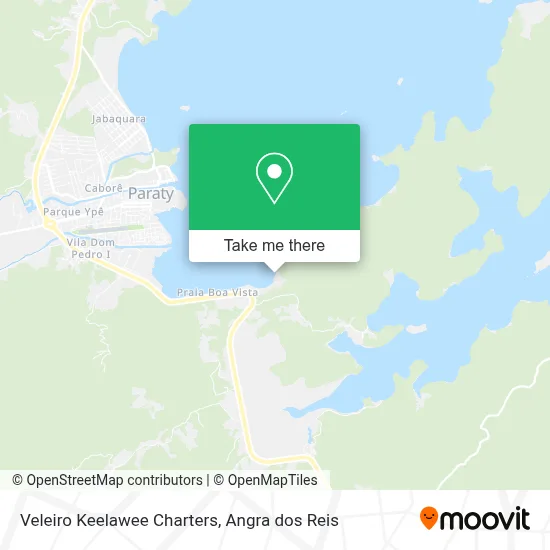 Veleiro Keelawee Charters map