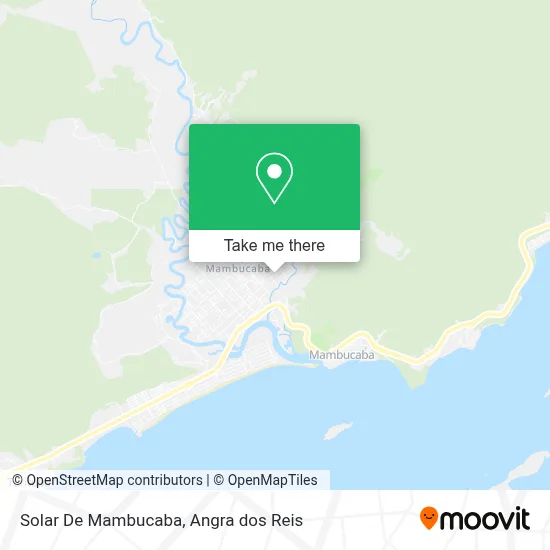 Solar De Mambucaba map