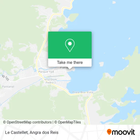 Le Castellet map