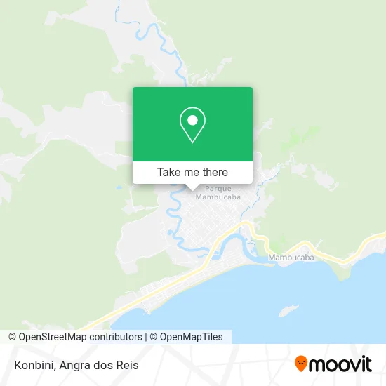 Konbini map