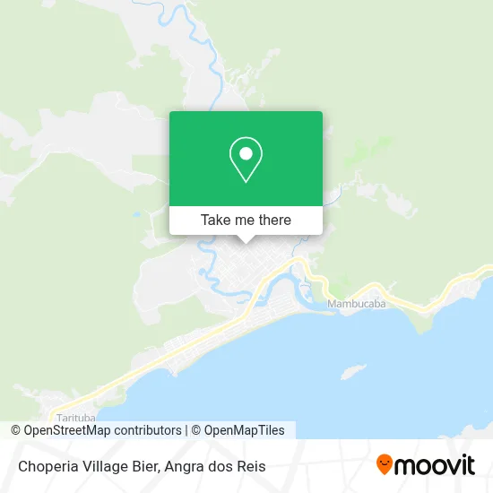 Choperia Village Bier map
