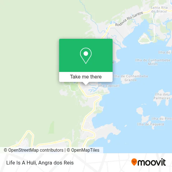 Life Is A Huli map