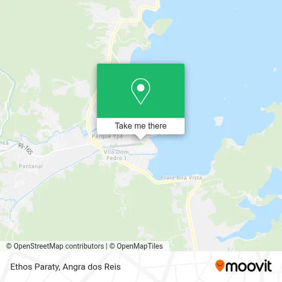 Ethos Paraty map