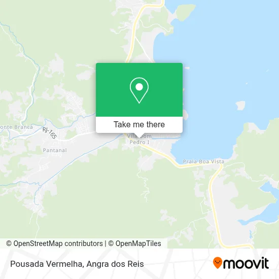 Pousada Vermelha map