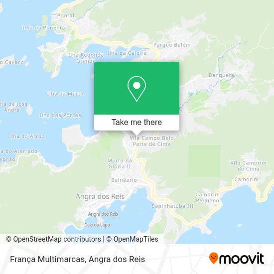 França Multimarcas map
