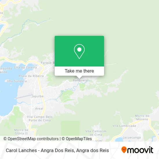 Carol Lanches - Angra Dos Reis map