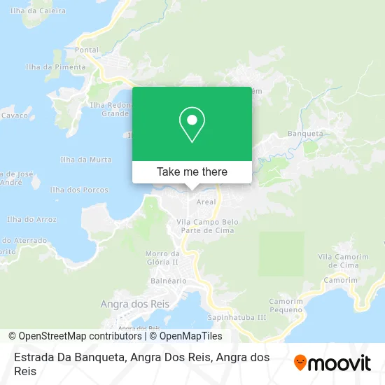 Estrada Da Banqueta, Angra Dos Reis map