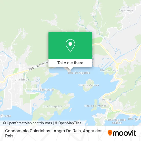 Condominio Caierinhas - Angra Do Reis map