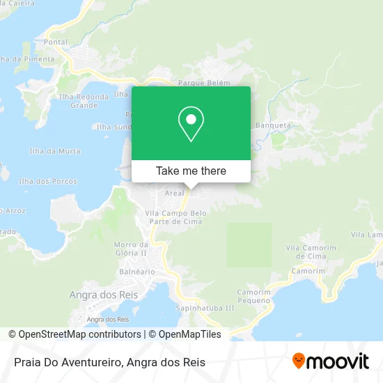 Praia Do Aventureiro map