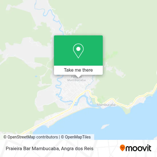 Praieira Bar Mambucaba map