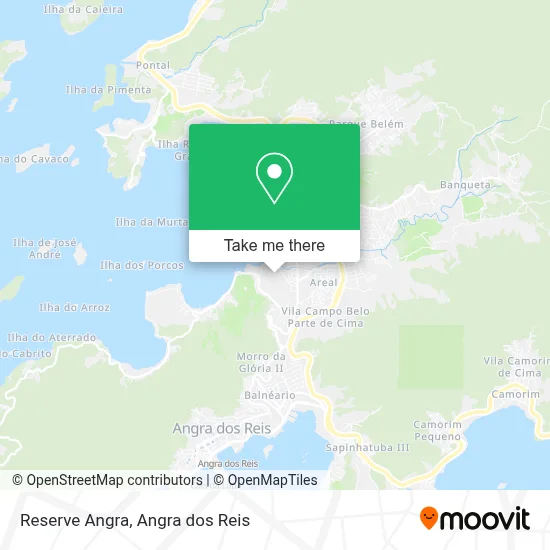 Reserve Angra map