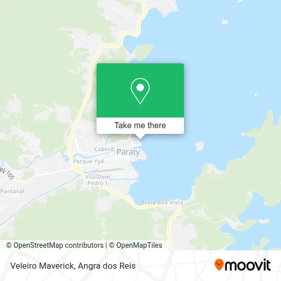 Veleiro Maverick map