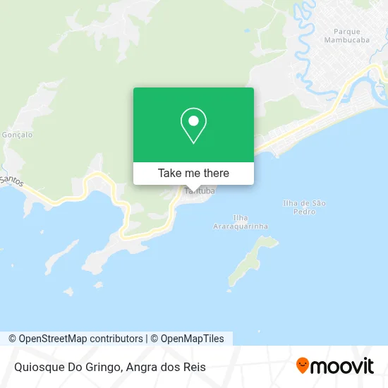 Quiosque Do Gringo map