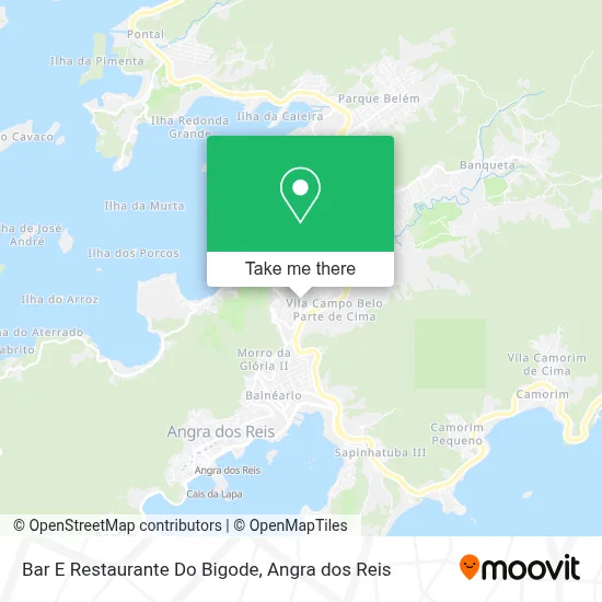 Bar E Restaurante Do Bigode map