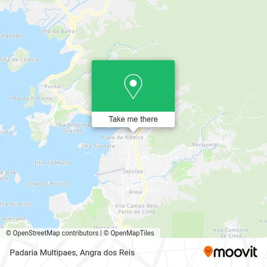 Padaria Multipaes map