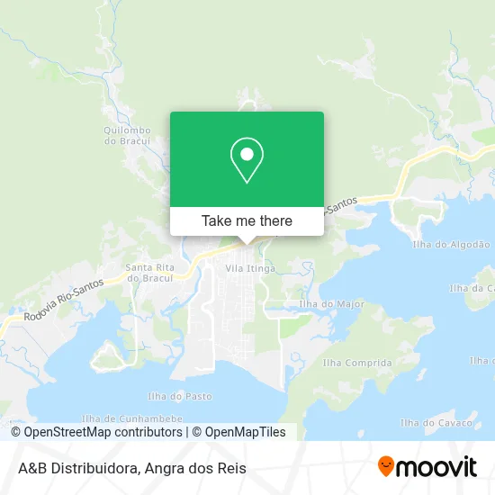 A&B Distribuidora map