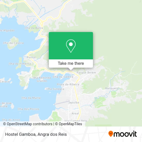 Hostel Gamboa map