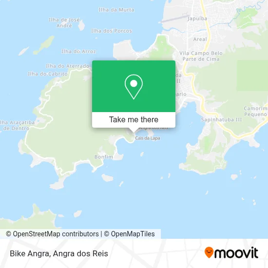 Bike Angra map