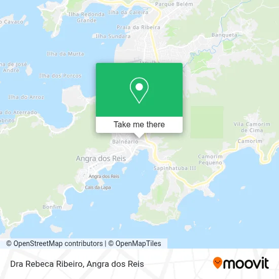 Dra Rebeca Ribeiro map