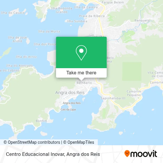 Centro Educacional Inovar map