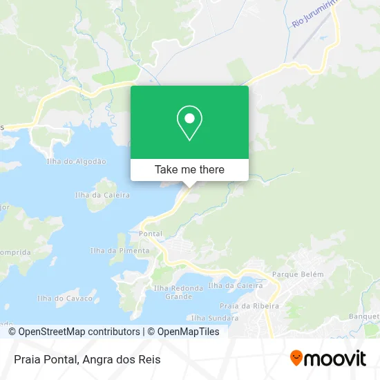 Praia Pontal map