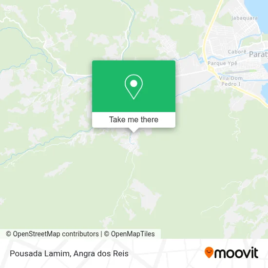 Pousada Lamim map