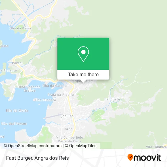Fast Burger map