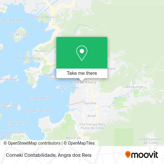 Comeki Contabilidade map