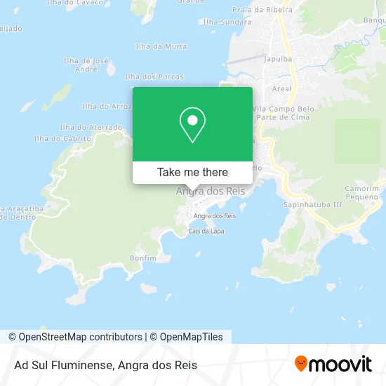 Ad Sul Fluminense map