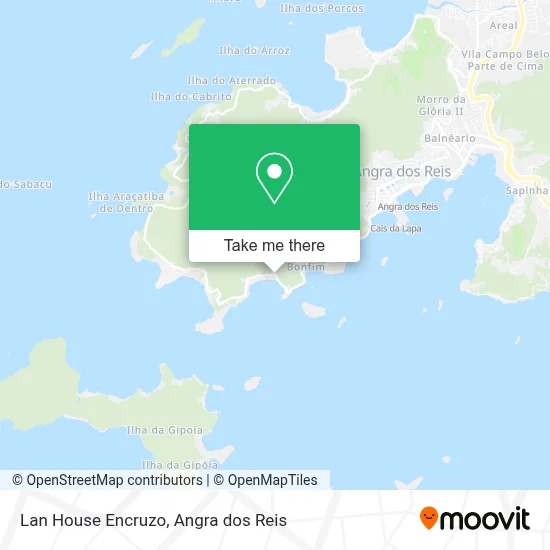 Lan House Encruzo map