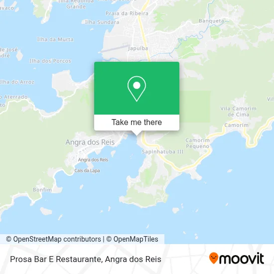 Prosa Bar E Restaurante map