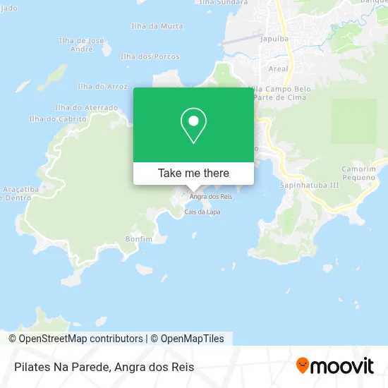 Pilates Na Parede map