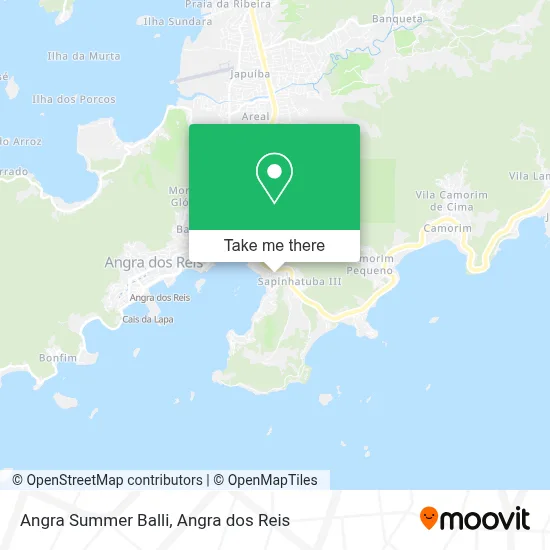 Angra Summer Balli map