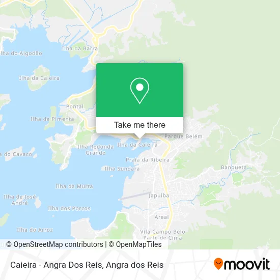 Caieira - Angra Dos Reis map