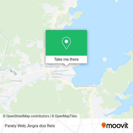 Paraty Web map