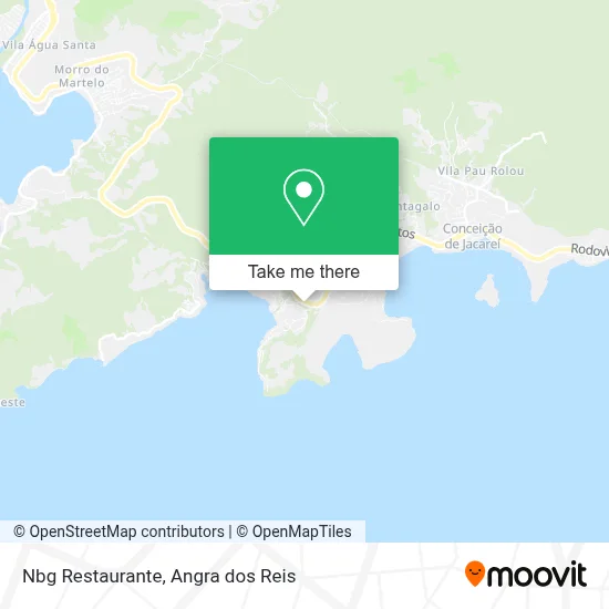 Nbg Restaurante map
