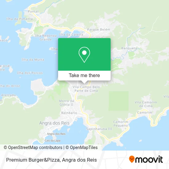 Premium Burger&Pizza map