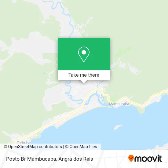 Posto Br Mambucaba map