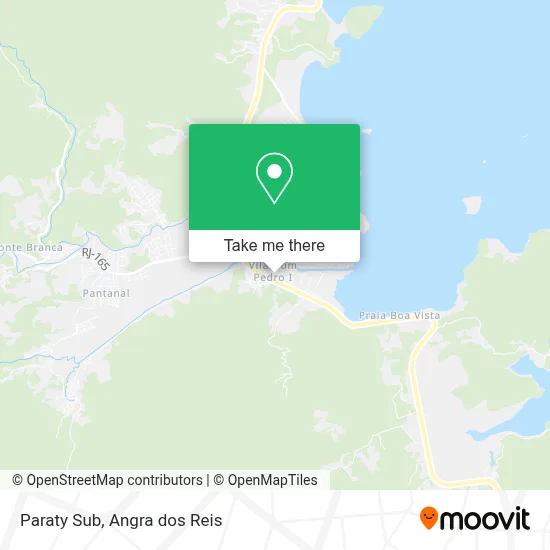 Paraty Sub map