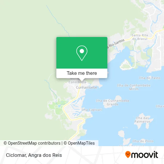 Ciclomar map