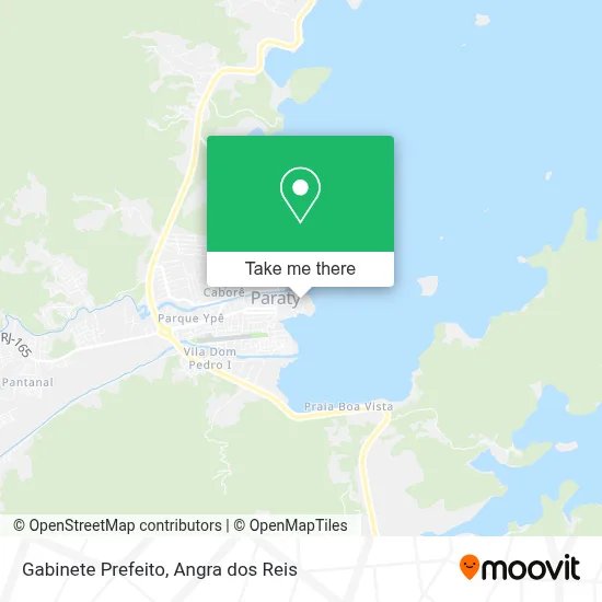 Gabinete Prefeito map