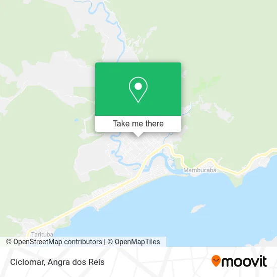Ciclomar map
