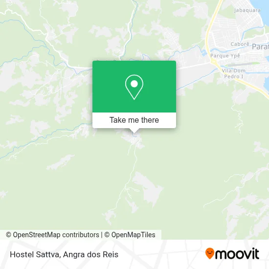 Hostel Sattva map