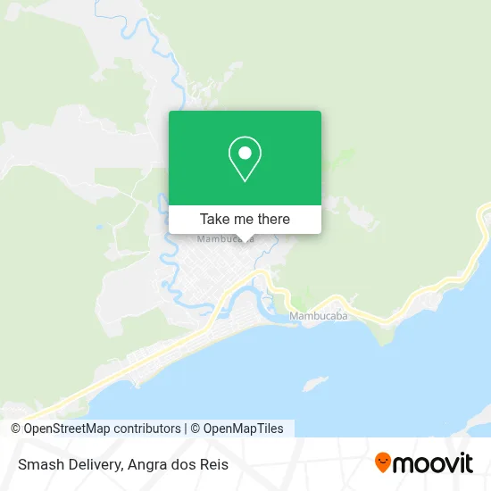 Smash Delivery map