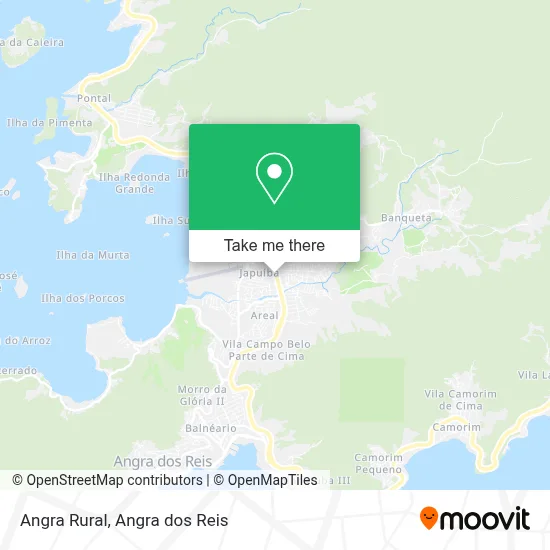 Angra Rural map