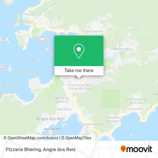 Pizzaria Bhering map