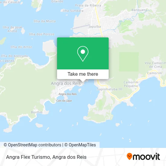 Angra Flex Turismo map